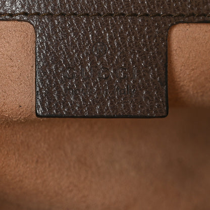 Gucci GG Supreme Monogram Web Small Ophidia Top Handle Shoulder Bag Brown 7 of 14