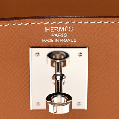 Hermes Epsom Kelly Sellier 28 Gold 6 of 11