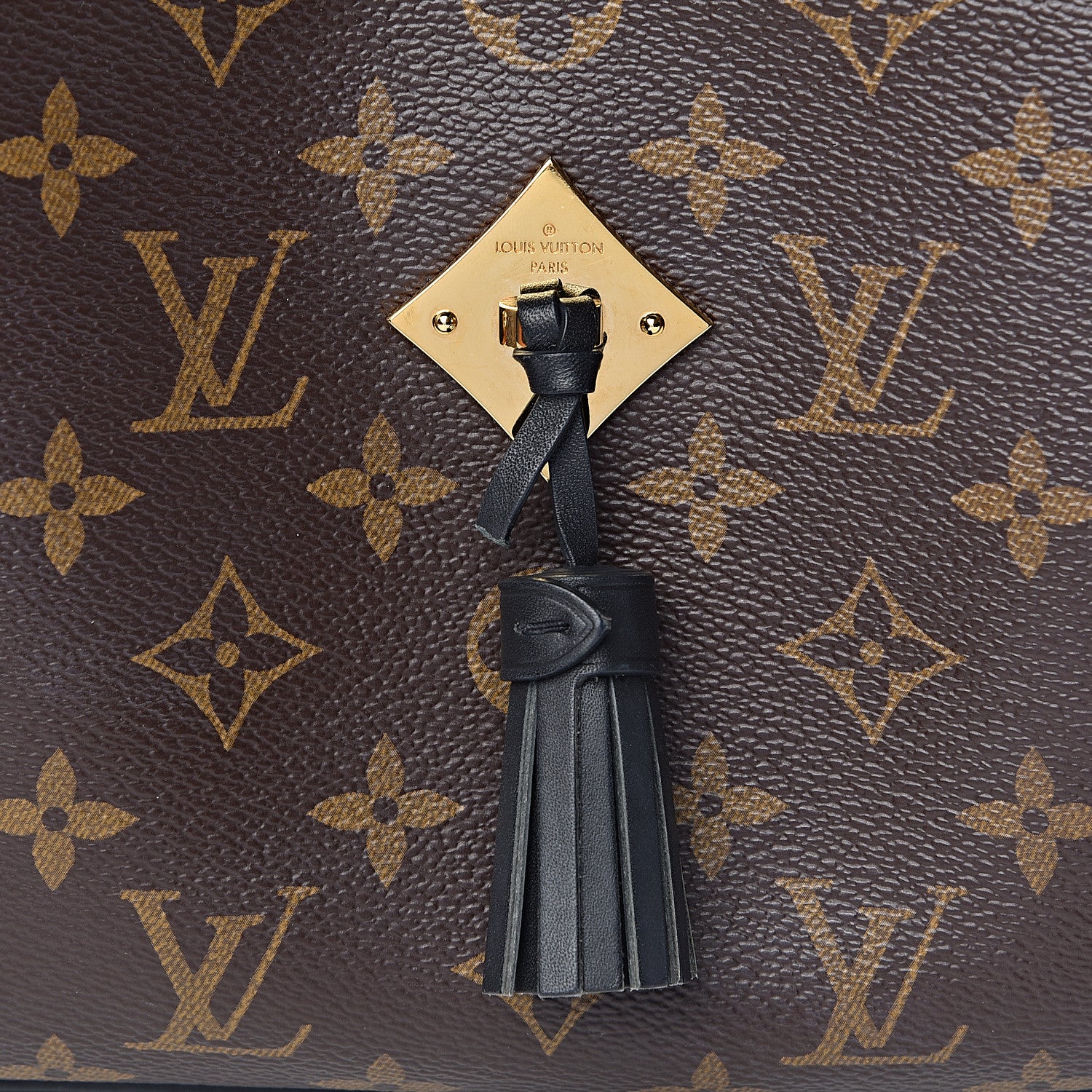 Louis Vuitton Monogram Saintonge Black 9 of 10