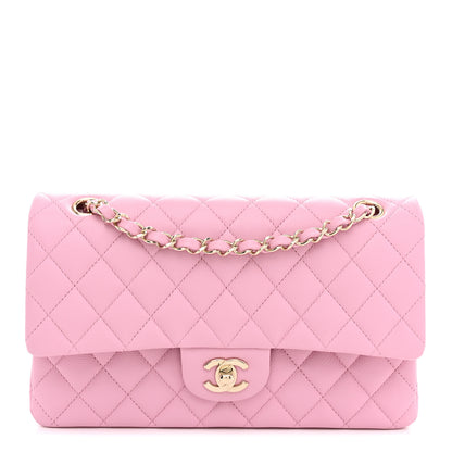 Chanel Caviar Quilted Medium Double Flap Light Pink 1 of 11