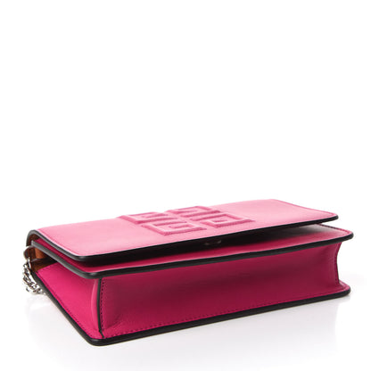 Givenchy Lambskin Emblem Chain Wallet Cyclamen 4 of 10