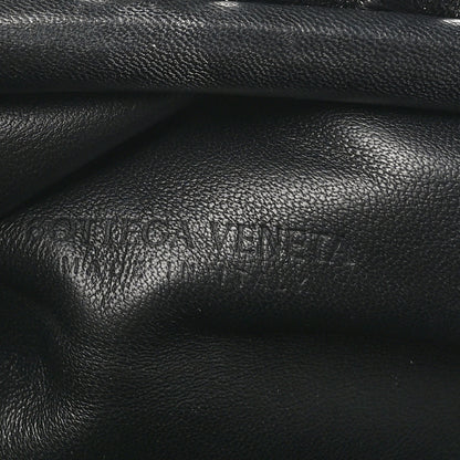 Bottega Veneta Nappa Zebra Print The Pouch Oversized Clutch White Black 6 of 9