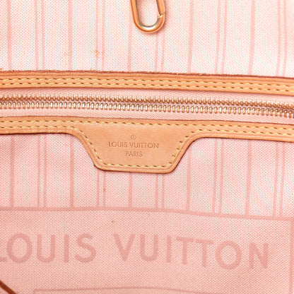 Louis Vuitton Damier Azur Tahitienne Neverfull MM 6 of 19