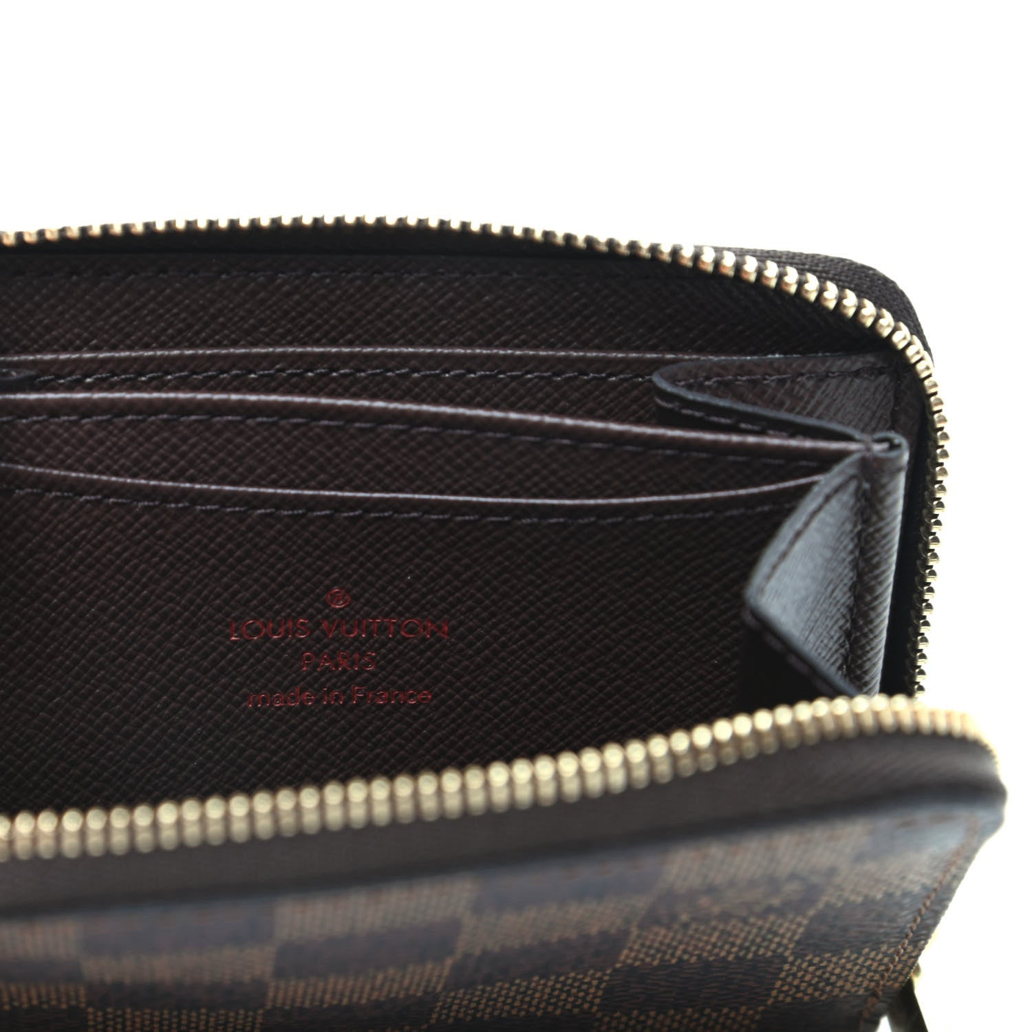 Louis Vuitton Damier Ebene Zippy Coin Purse 6 of 9