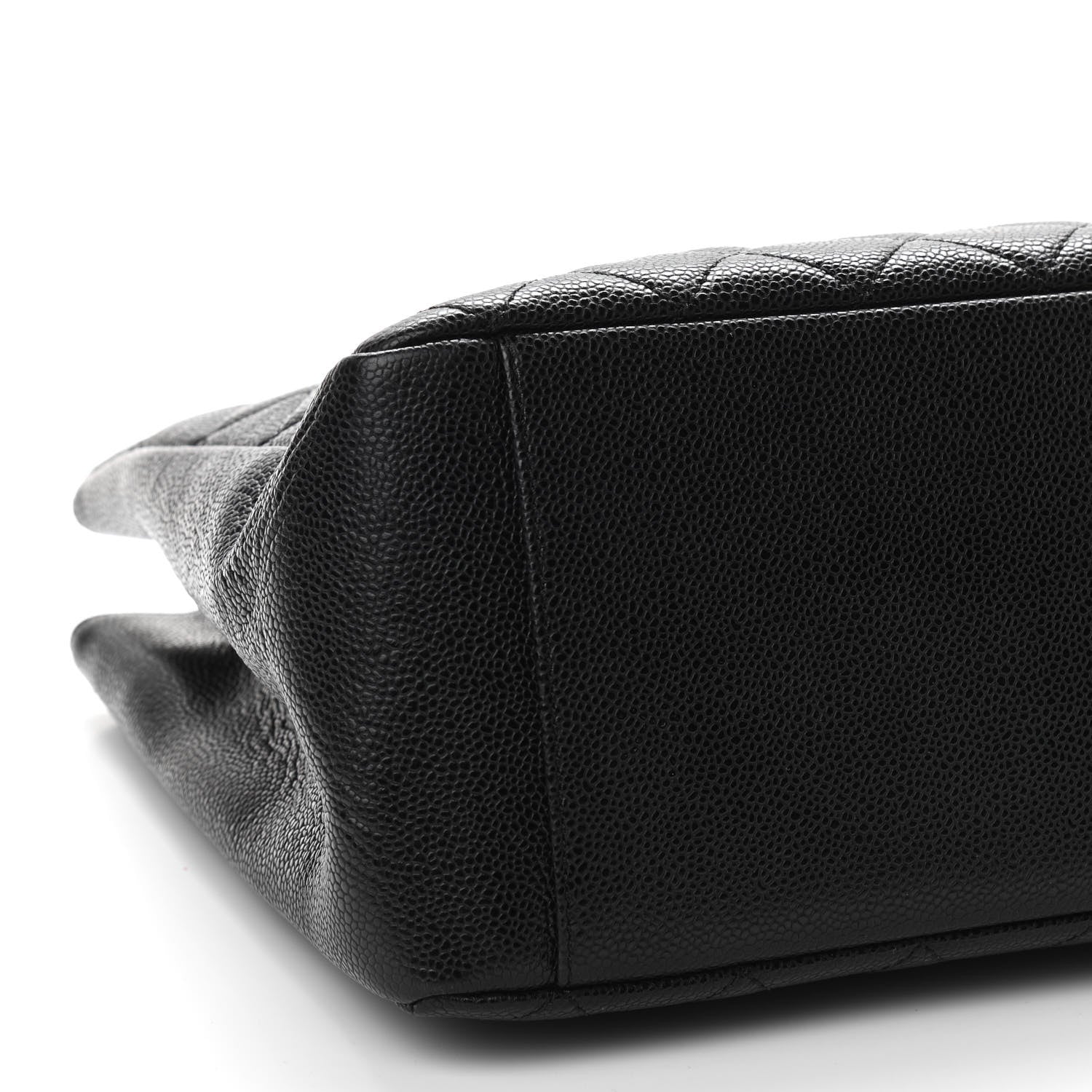Chanel Caviar Quilted Grand Shopping Tote GST Black 9 of 12