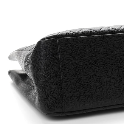 Chanel Caviar Quilted Grand Shopping Tote GST Black 9 of 12