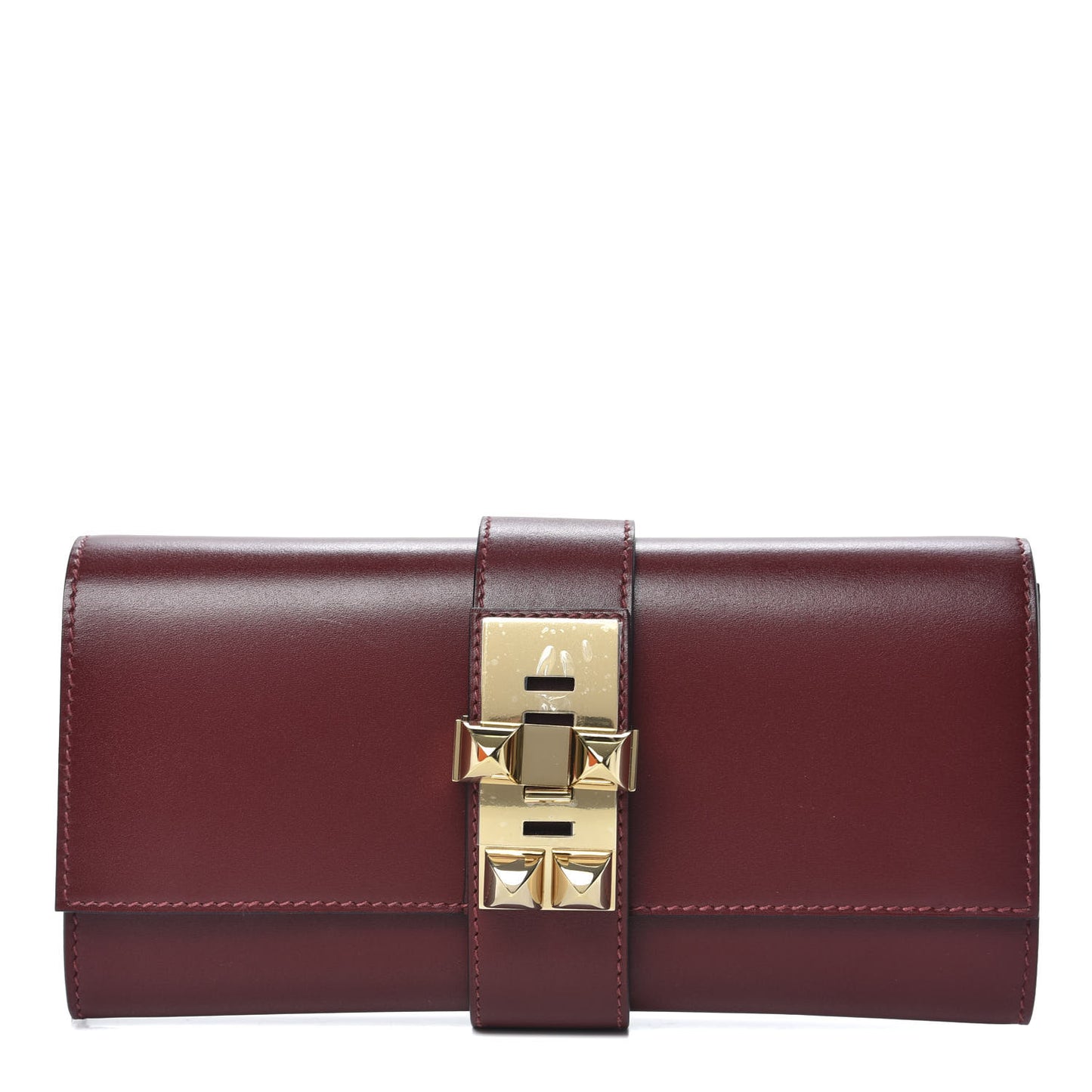 Tadelakt Medor 23 Clutch Rouge H