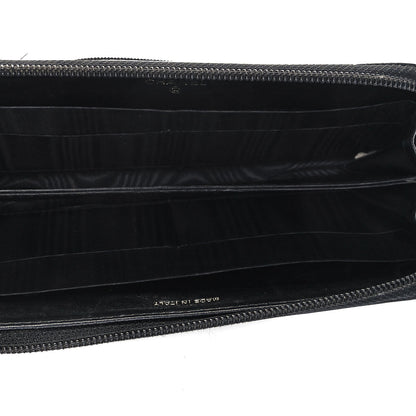 Chanel Caviar Large Timeless CC Zip Around Wallet Black 5 of 9