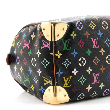 Louis Vuitton Monogram Multicolor Speedy 30 Black 7 of 9