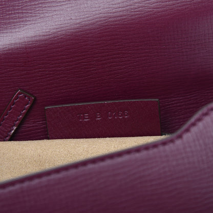 Givenchy Textured Calfskin Mini Pandora Box Crossbody Bag Dark Purple 6 of 8