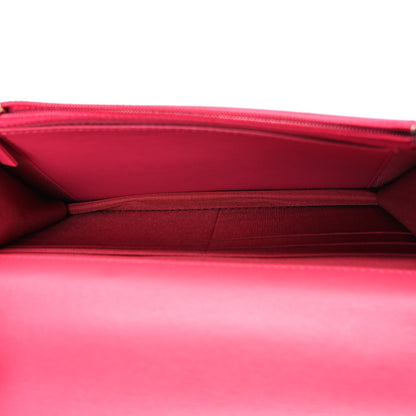 Chanel Shiny Goatskin Quilted Chanel 19 Wallet On Chain WOC Pink 5 of 11