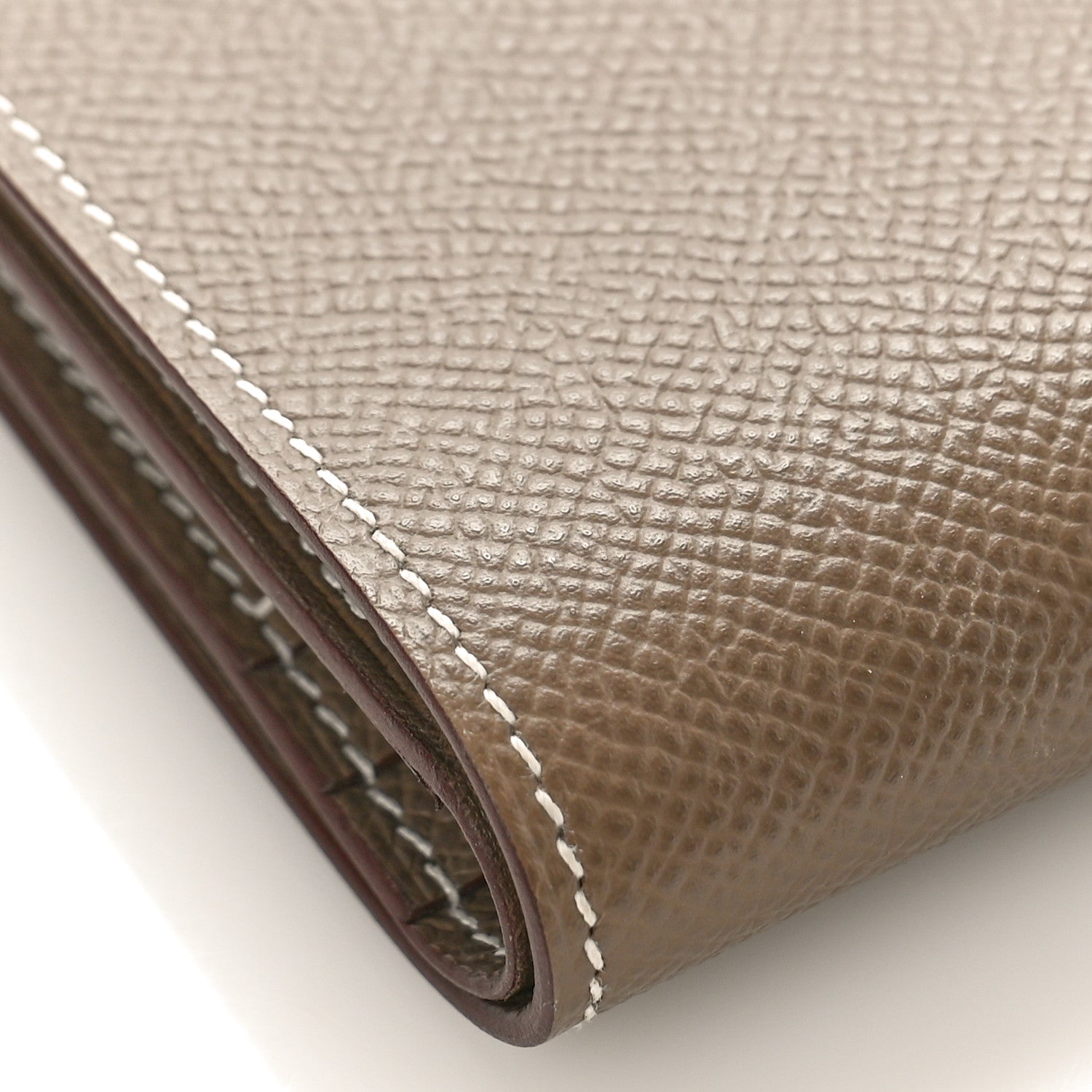 Hermes Epsom Bearn Compact Wallet Etoupe 7 of 9
