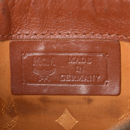 MCM Visetos Mini Boston Bag Cognac 6 of 16