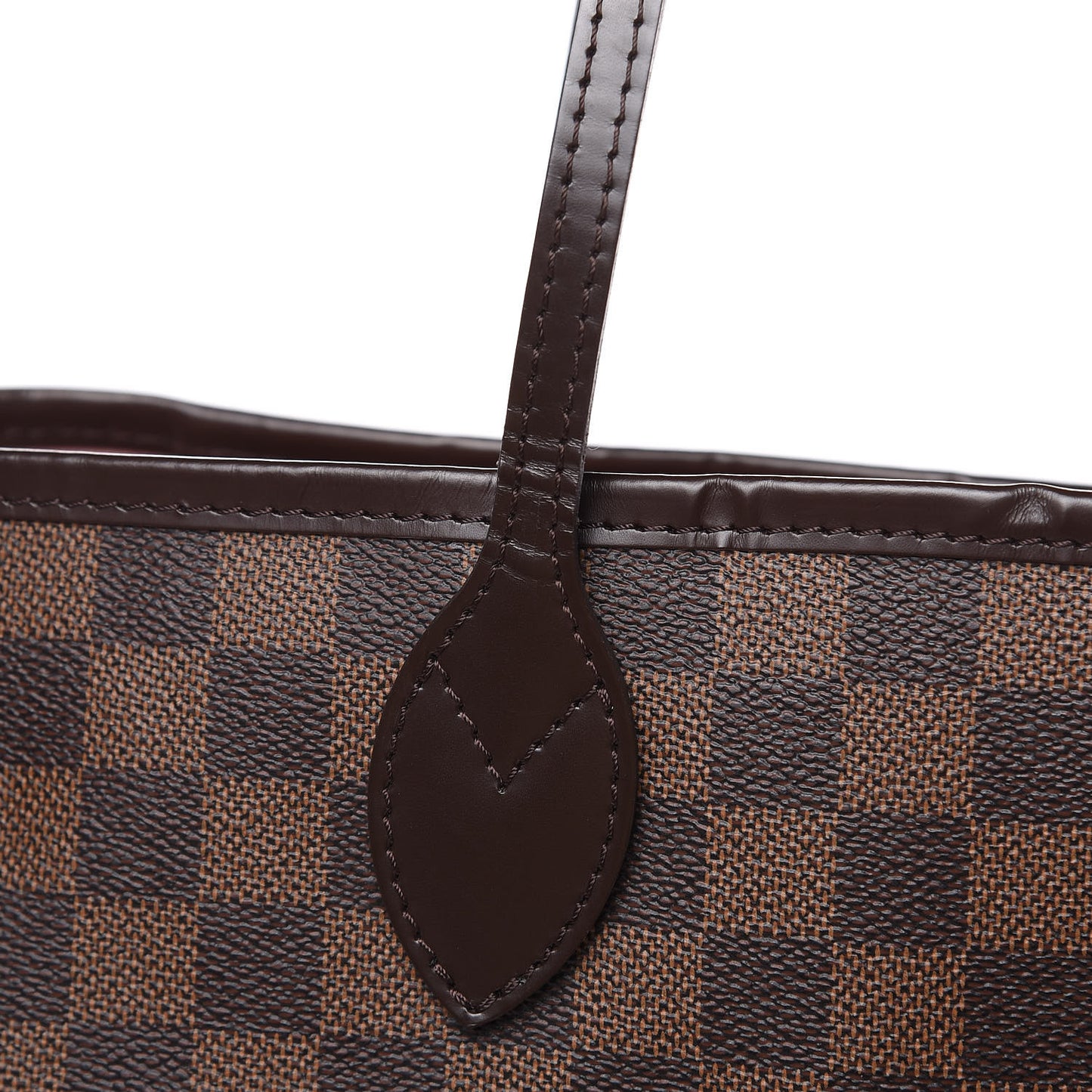 Damier Ebene Neo Neverfull MM Rose Ballerine