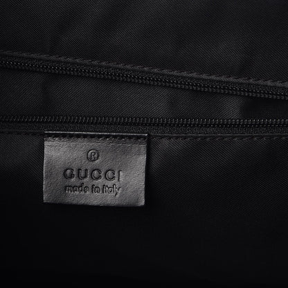 Gucci Monogram Bardot Bag Black 6 of 12
