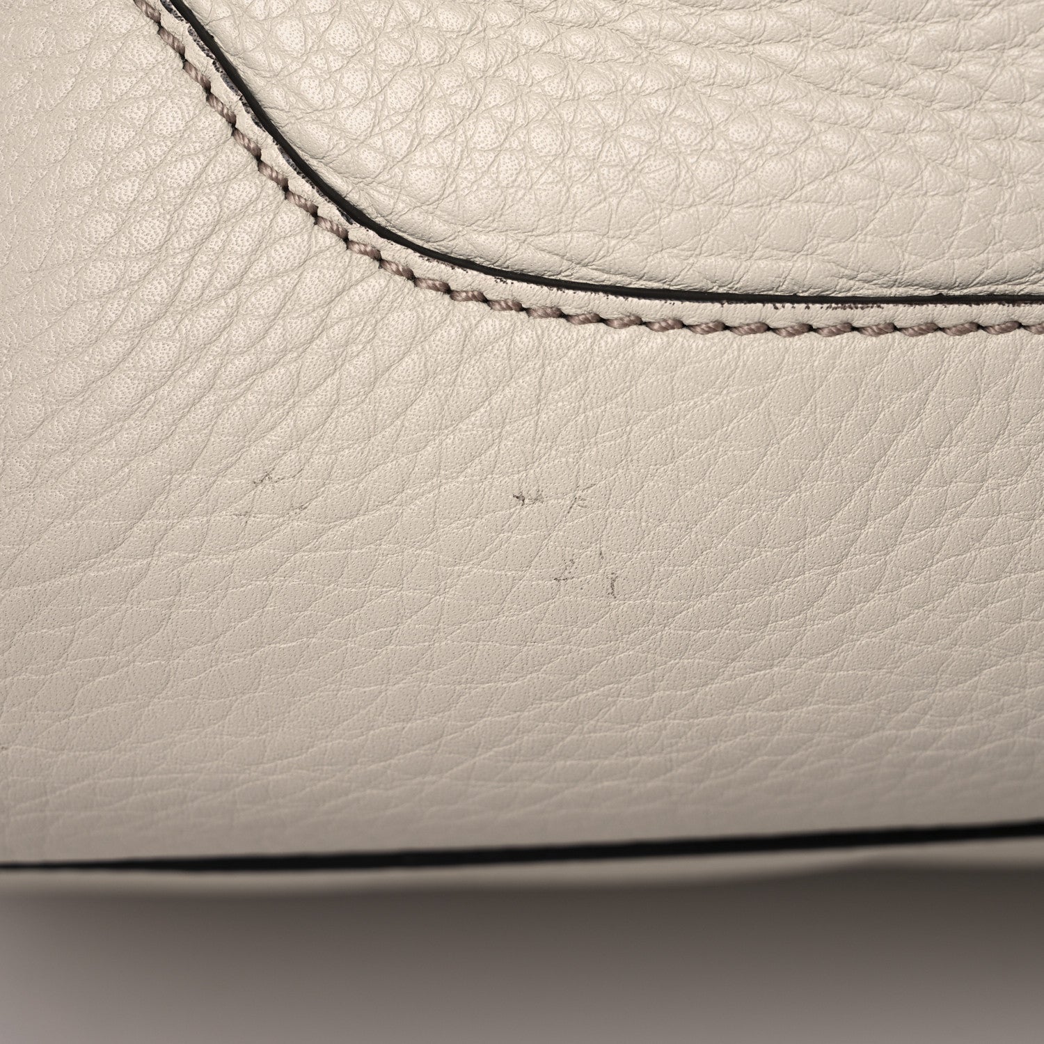 Gucci Grained Calfskin Medium Diana Bamboo Top Handle Tote Ivory 13 of 13