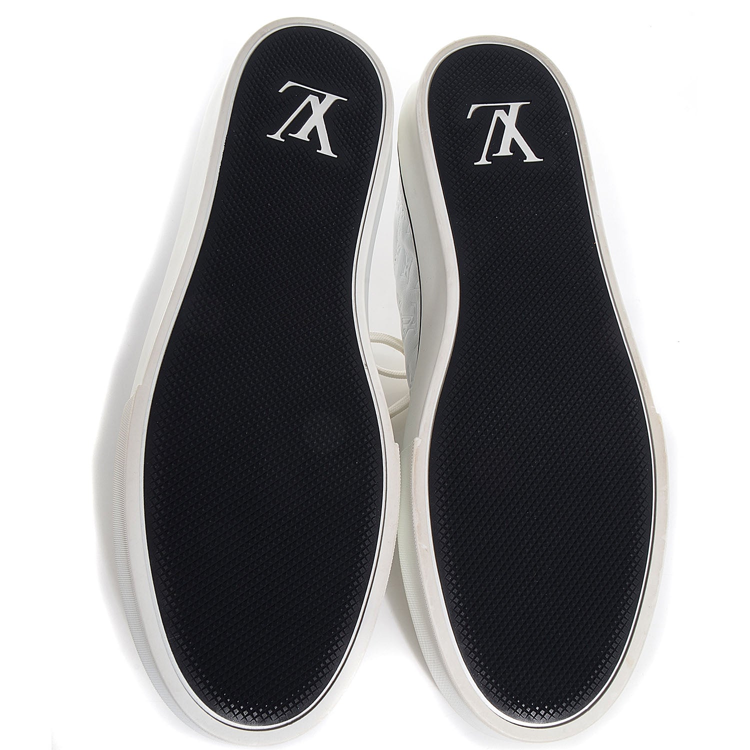 Louis Vuitton Empreinte Street Sneaker White Silver 10 5 of 7