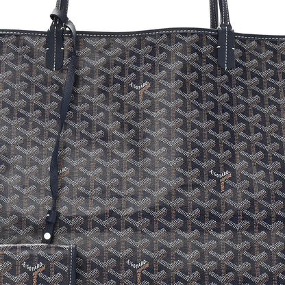Goyard Goyardine Saint Louis GM Navy 9 of 11