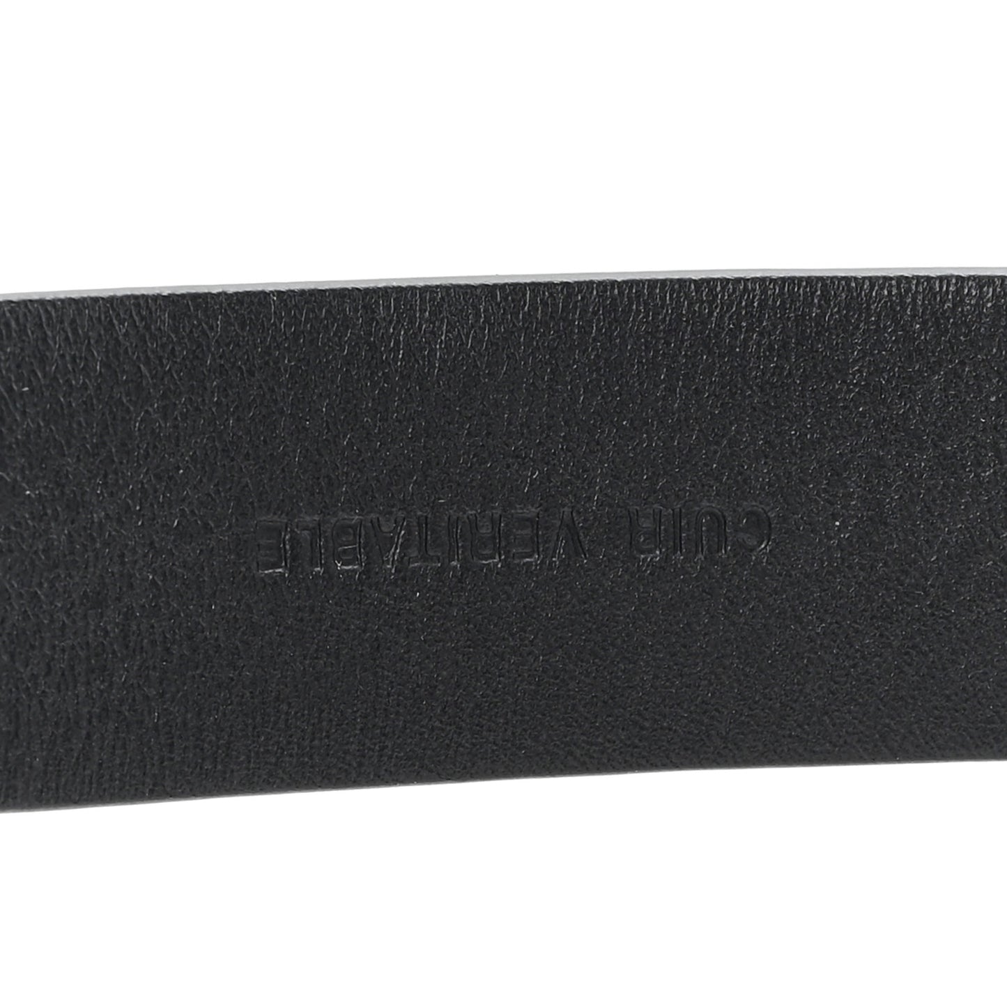Calfskin Crystal CC Vendome 75 30 Belt  Black