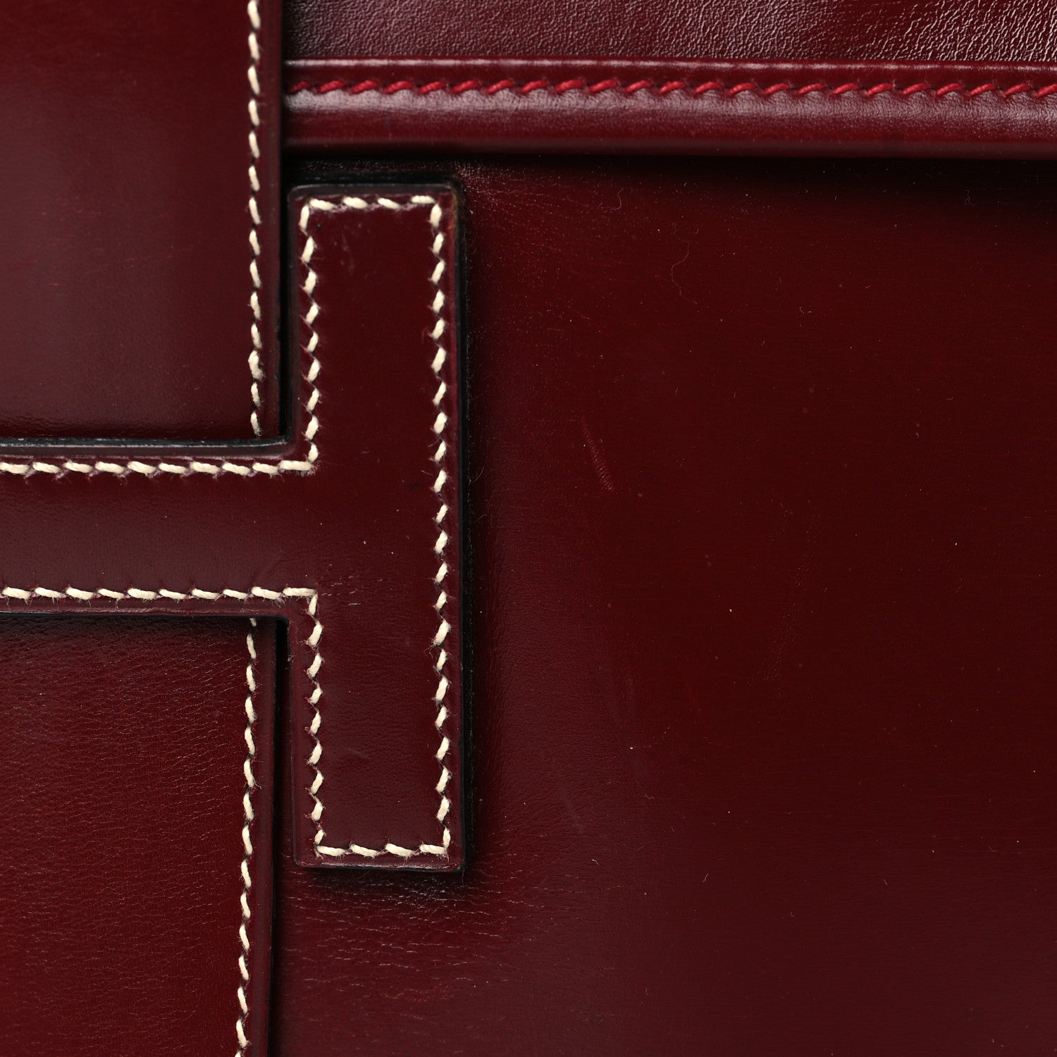 Hermes Box Jige PM Clutch Rouge H 13 of 14