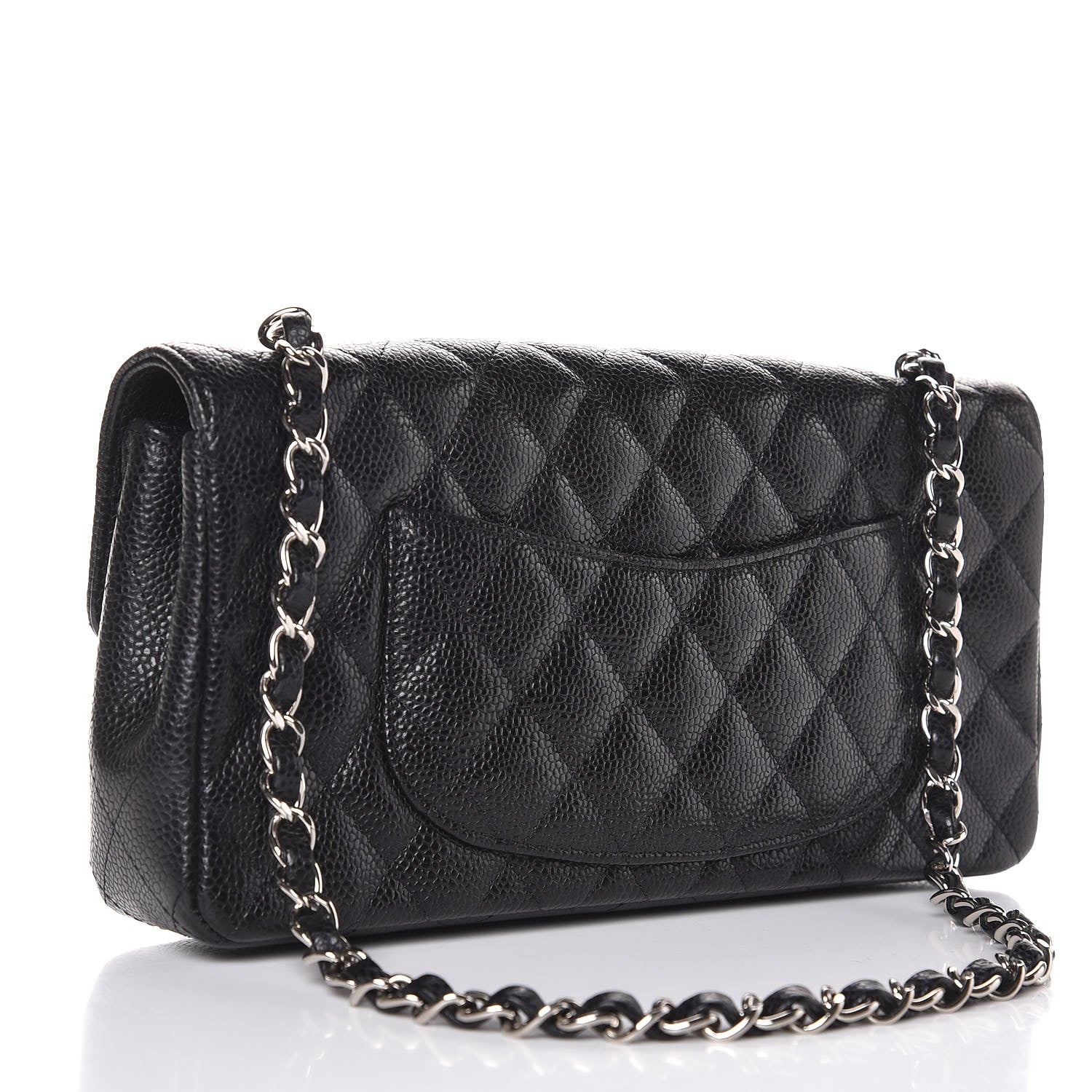 Chanel Caviar Quilted East West Flap Black 3 of 7