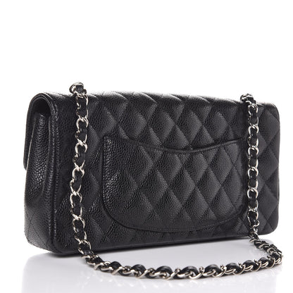 Chanel Caviar Quilted East West Flap Black 3 of 7