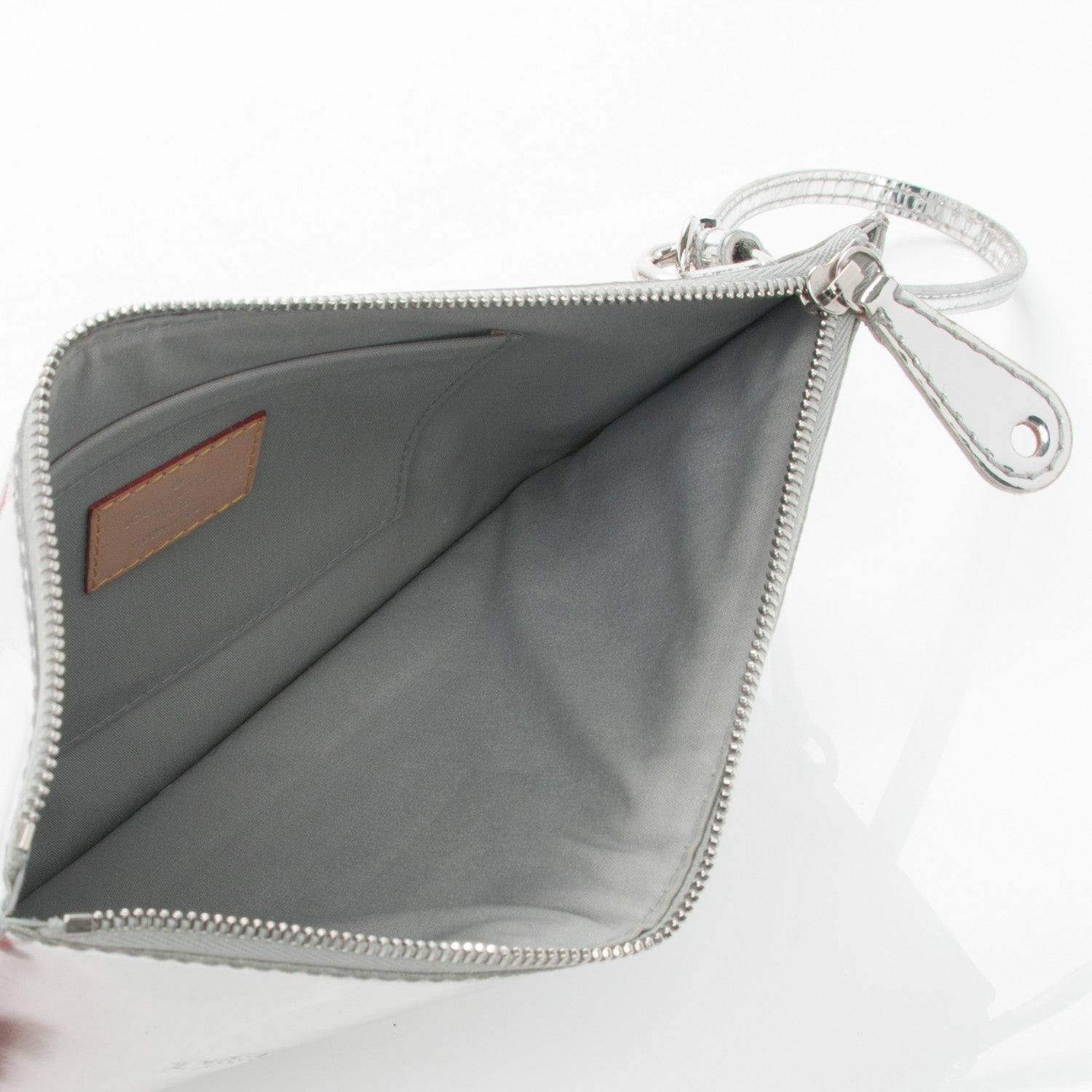 Louis Vuitton Monogram Miroir Inventeur Pochette Plat Silver 5 of 8