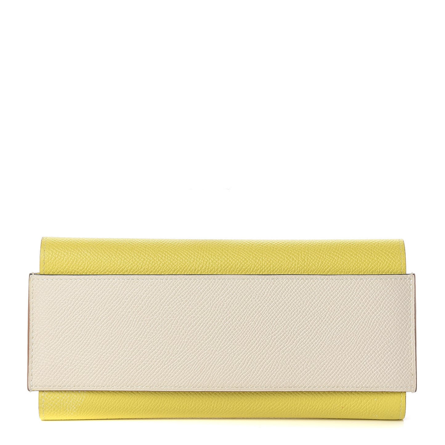 Epsom Passant Long Wallet Craie Lime