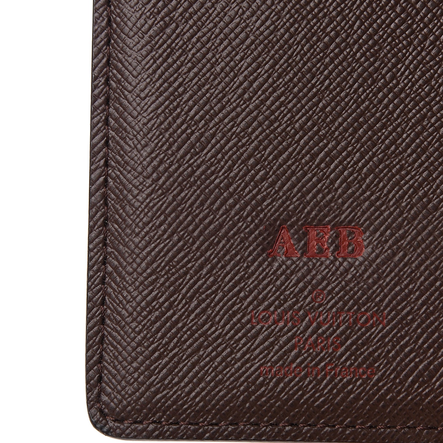 Damier Ebene French Purse Wallet