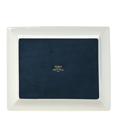Hermes Porcelain Hermes Story Change Tray Bleu Gris 2 of 6