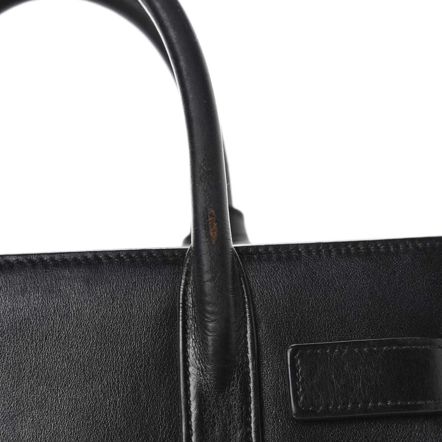 Calfskin Nano Sac de Jour Black