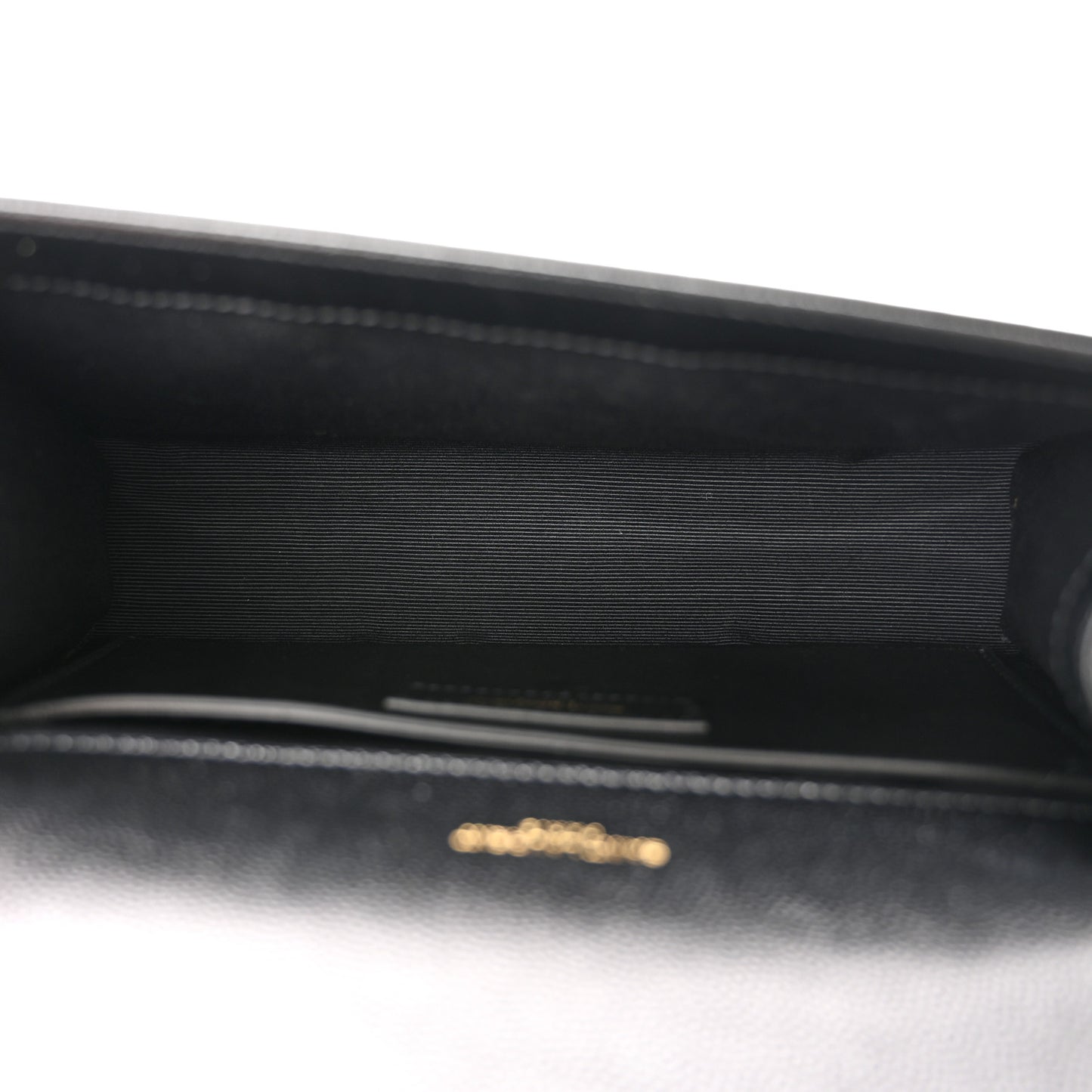 Grain De Poudre Small Monogram Kate Satchel Black