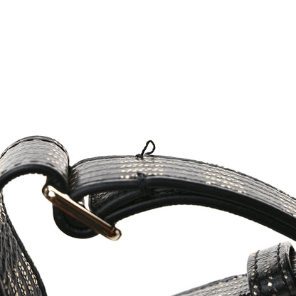 Chanel Metallic Caviar Quilted Waist Bag Black Gold 10 of 10