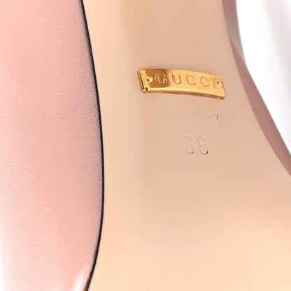 Gucci Malaga Kid Heart Pumps 38 Pink 6 of 10