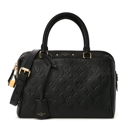 Louis Vuitton Empreinte Speedy Bandouliere 25 NM Black 1 of 10