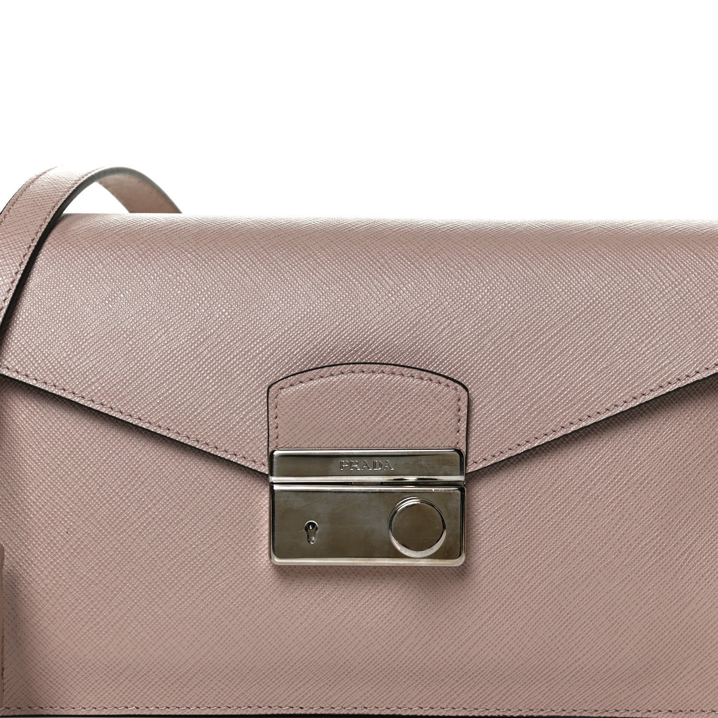 Saffiano Sound Crossbody Bag Cammeo