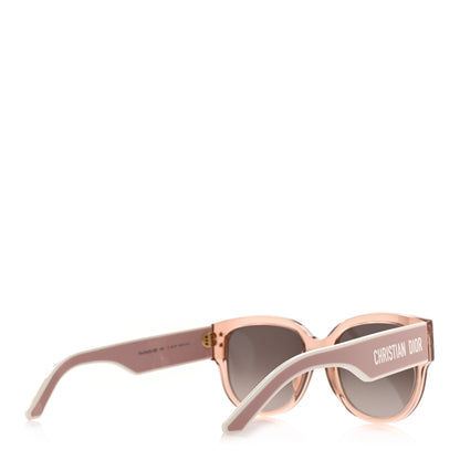 Christian Dior Acetate DiorPacific B2F Butterfly Sunglasses Transparent Pink 3 of 9