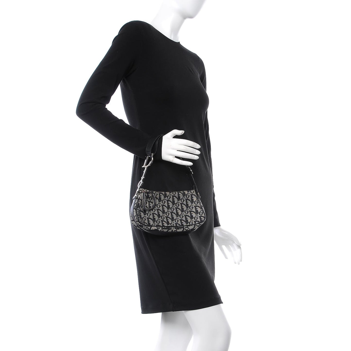 Monogram Shoulder Bag Black