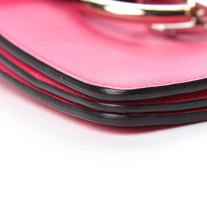 Chloe Suede Calfskin Mini Faye Bracelet Bag Fuchsia Rose 13 of 15