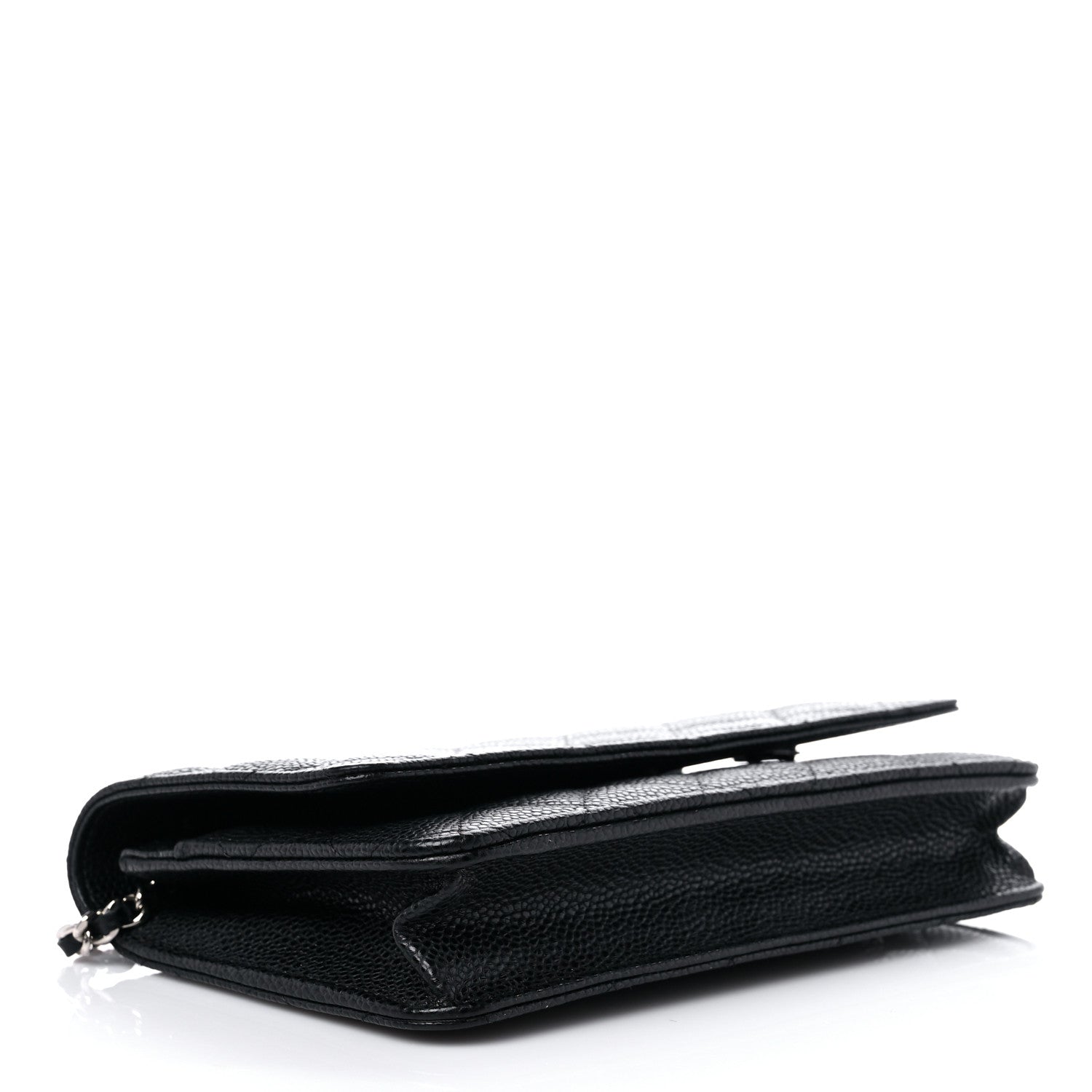Chanel Caviar Quilted Wallet On Chain WOC Black 4 of 13