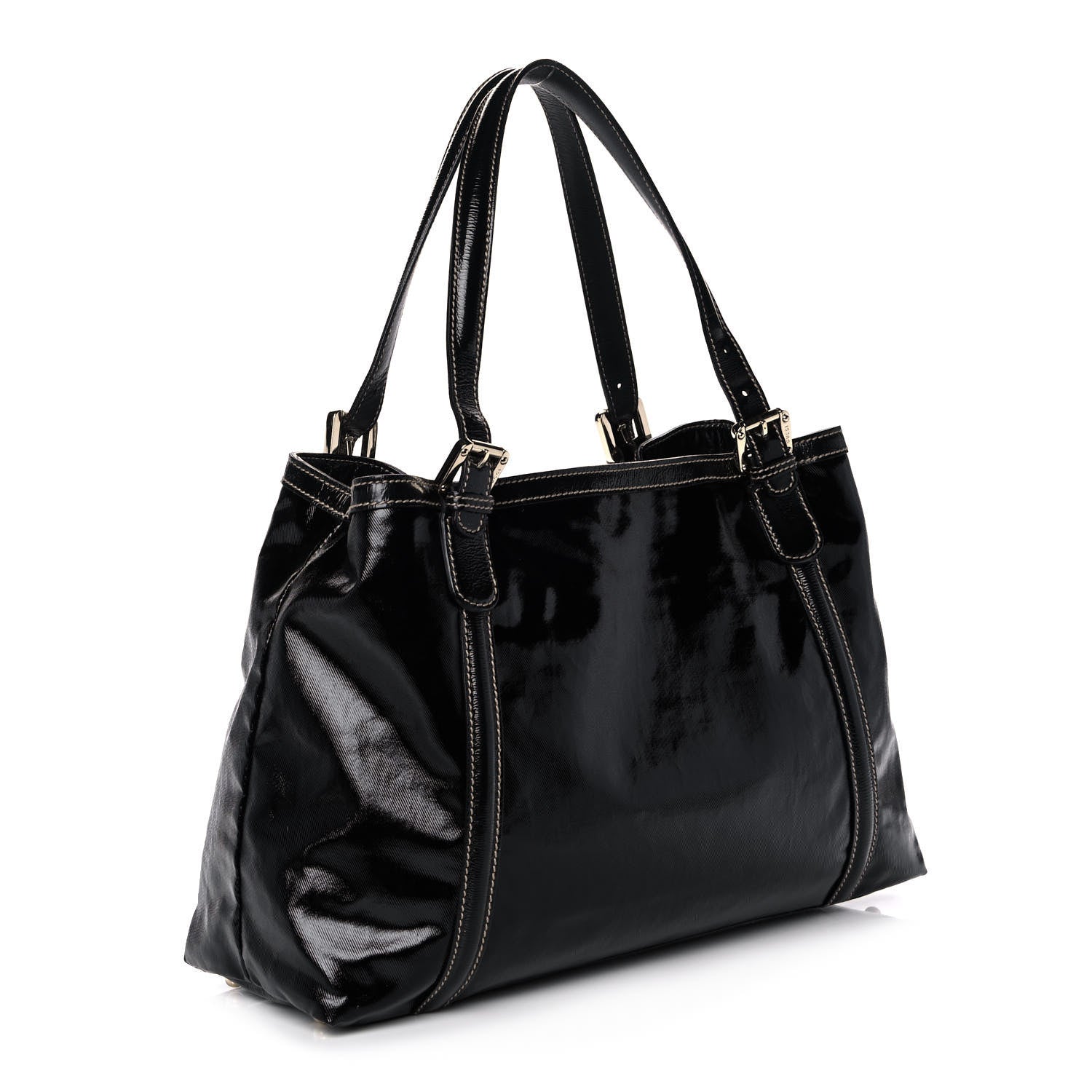 Gucci Dialux Medium Britt Tote Black 3 of 12