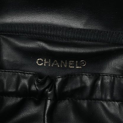 Chanel Caviar CC Vanity Cosmetic Case Black 6 of 10