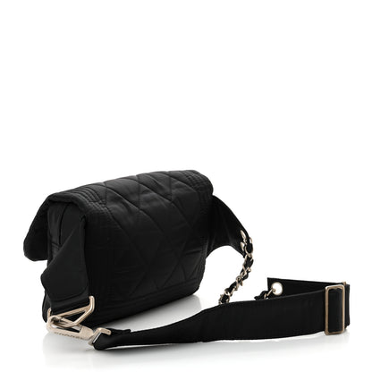 Chanel Nylon Ski Sport Belt Bag Black 3 of 11