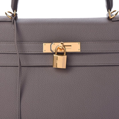 Hermes Togo Kelly Retourne 35 Etain 37 of 40