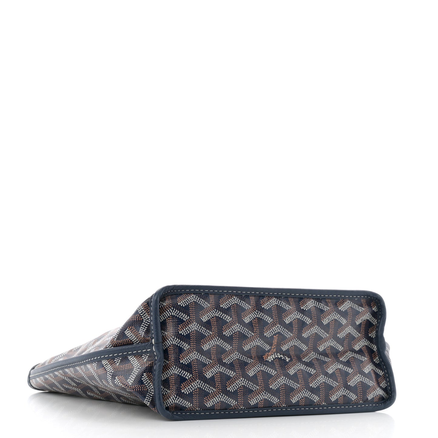 Goyardine Reversible Mini Anjou Navy