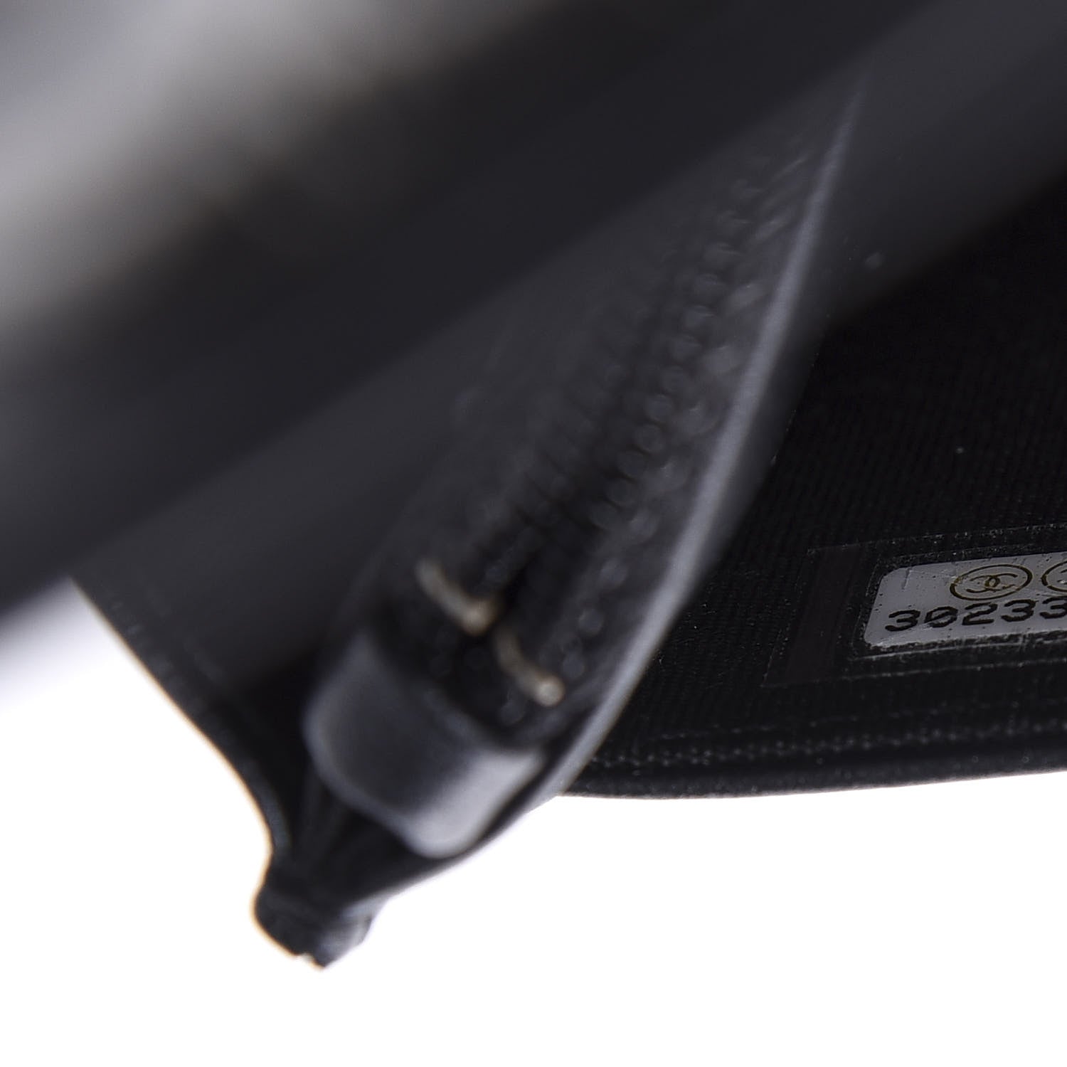 Chanel Caviar Quilted Vintage Mademoiselle Wallet On Chain WOC Black 9 of 12