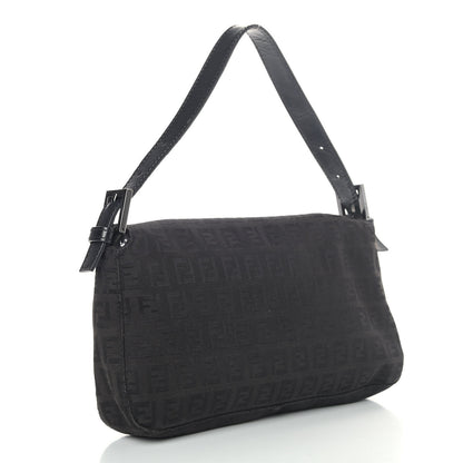 Fendi Zucchino Baguette Black 3 of 10
