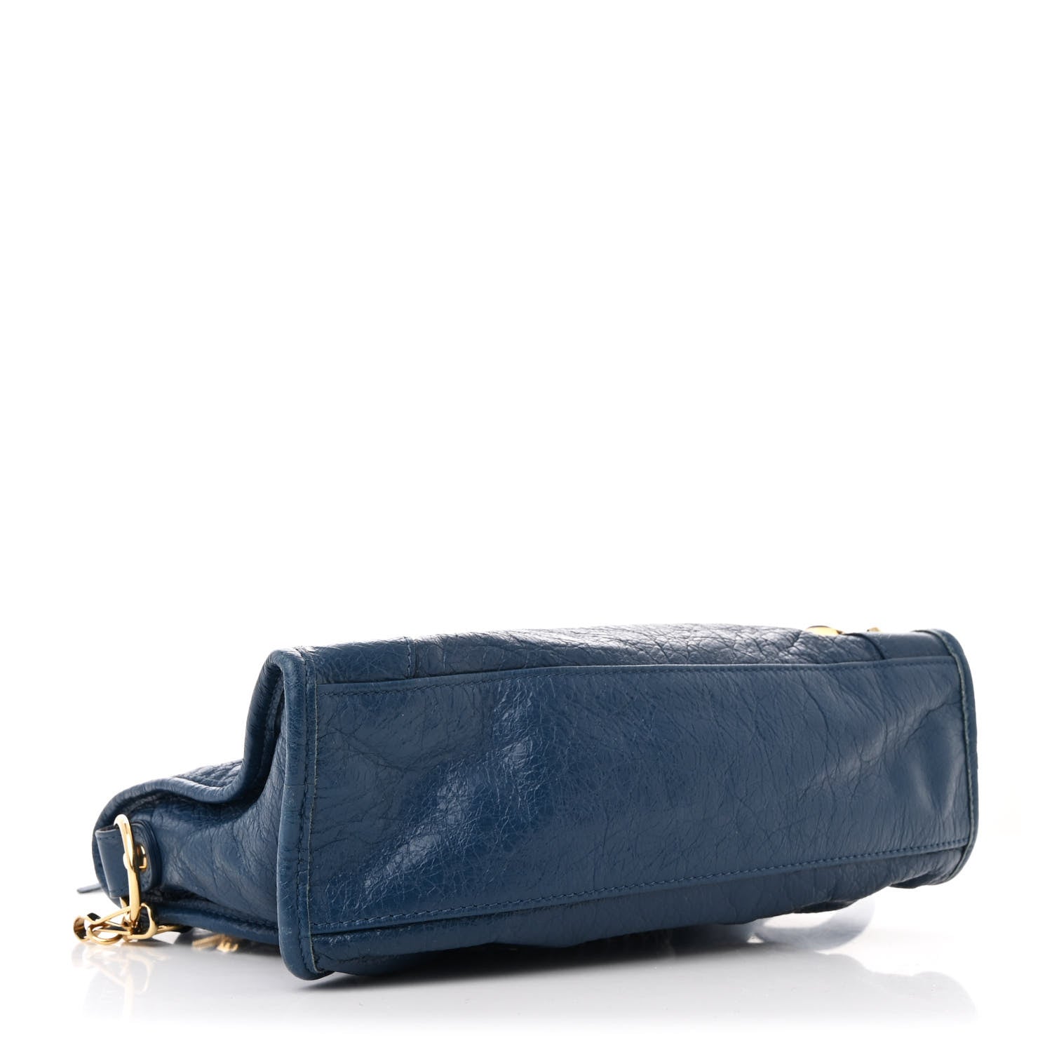 Balenciaga Agneau Classic Gold Hardware S City Bleu Profond 5 of 11
