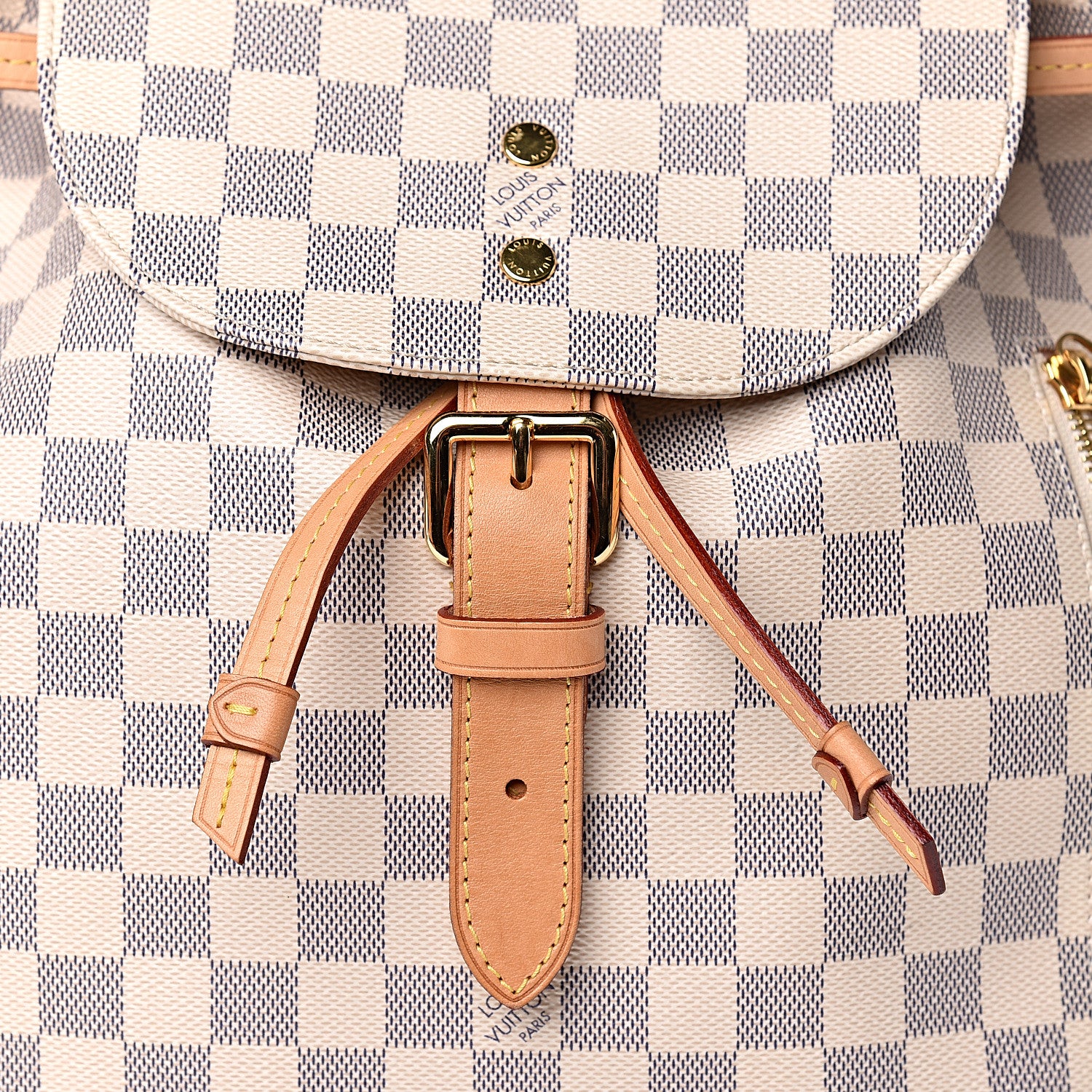 Louis Vuitton Damier Azur Sperone Backpack 9 of 9