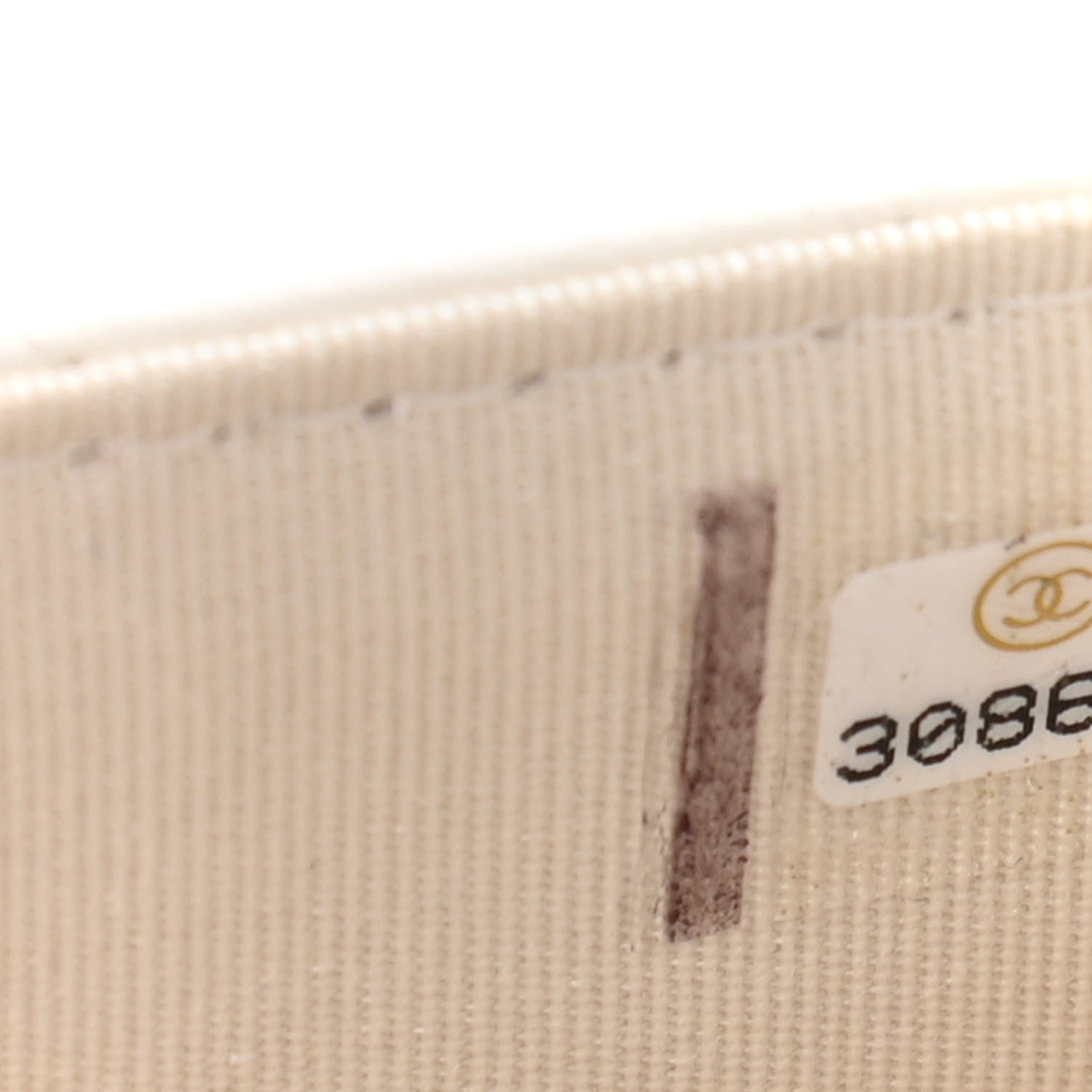 Chanel Lambskin Quilted CC Pearl Crush Wallet on Chain WOC White 13 of 23